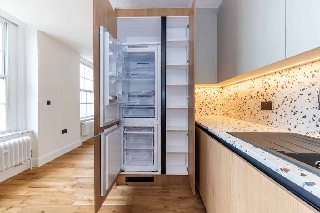 Timber kitchen cabinetry detail